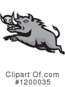 Boar Clipart #1200035 by patrimonio