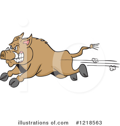Pig Clipart #1218563 by LaffToon