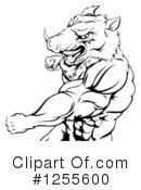 Boar Clipart #1255600 by AtStockIllustration
