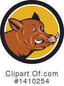 Boar Clipart #1410254 by patrimonio