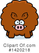 Boar Clipart #1420218 by Cory Thoman