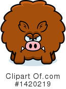Boar Clipart #1420219 by Cory Thoman