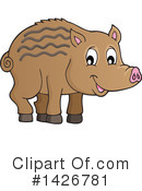 Boar Clipart #1426781 by visekart
