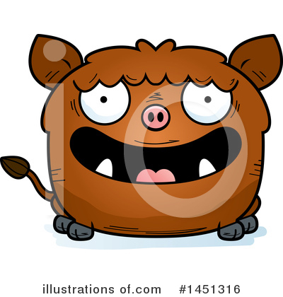 Boars Clipart #1451316 by Cory Thoman