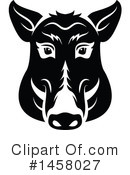 Boar Clipart #1458027 by Vector Tradition SM
