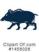 Boar Clipart #1458028 by Vector Tradition SM