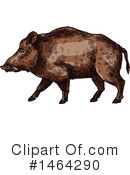 Boar Clipart #1464290 by Vector Tradition SM