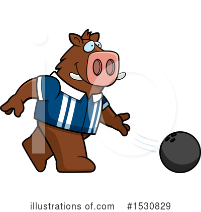 Royalty-Free (RF) Boar Clipart Illustration by Cory Thoman - Stock Sample #1530829