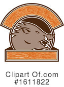 Boar Clipart #1611822 by patrimonio
