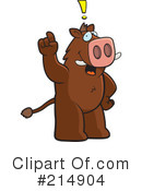 Boar Clipart #214904 by Cory Thoman