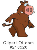 Boar Clipart #218526 by Cory Thoman