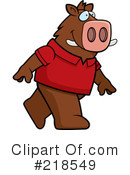 Boar Clipart #218549 by Cory Thoman