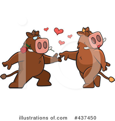 Royalty-Free (RF) Boar Clipart Illustration by Cory Thoman - Stock Sample #437450