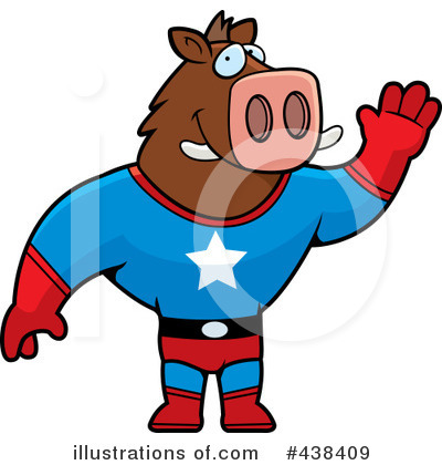 Royalty-Free (RF) Boar Clipart Illustration by Cory Thoman - Stock Sample #438409
