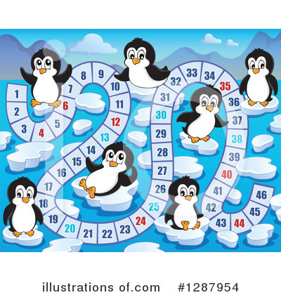 Royalty-Free (RF) Board Game Clipart Illustration by visekart - Stock Sample #1287954