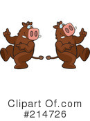 Boars Clipart #214726 by Cory Thoman