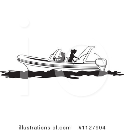 Royalty-Free (RF) Boat Clipart Illustration by Lal Perera - Stock Sample #1127904