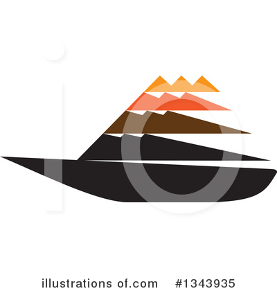 Sailboat Clipart #1343935 by ColorMagic