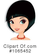 Bob Hairstyle Clipart #1065452 by Melisende Vector