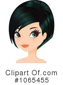 Bob Hairstyle Clipart #1065455 by Melisende Vector