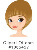 Bob Hairstyle Clipart #1065457 by Melisende Vector
