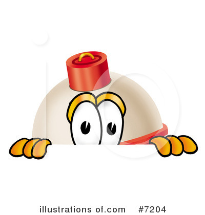 Royalty-Free (RF) Bobber Clipart Illustration by Mascot Junction - Stock Sample #7204