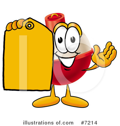 Royalty-Free (RF) Bobber Clipart Illustration by Mascot Junction - Stock Sample #7214