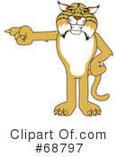 Bobcat Character Clipart #68797 by Mascot Junction