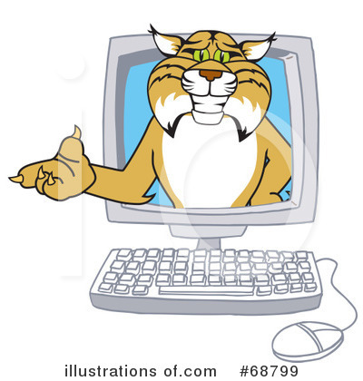 Computer Clipart #68799 by Toons4Biz
