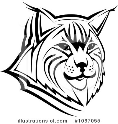 Bobcat Clipart #1067055 by Vector Tradition SM