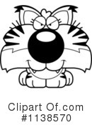 Bobcat Clipart #1138570 by Cory Thoman