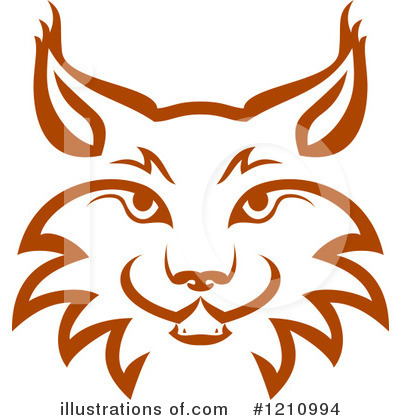 Bobcat Clipart #1210994 by Vector Tradition SM
