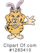 Bobcat Clipart #1283410 by Dennis Holmes Designs