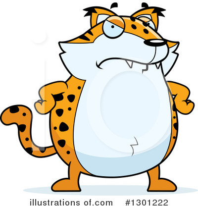 Royalty-Free (RF) Bobcat Clipart Illustration by Cory Thoman - Stock Sample #1301222