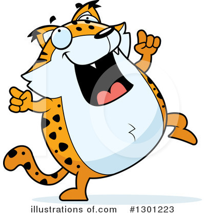 Royalty-Free (RF) Bobcat Clipart Illustration by Cory Thoman - Stock Sample #1301223