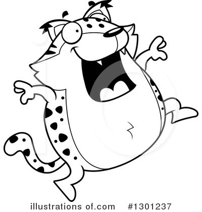 Royalty-Free (RF) Bobcat Clipart Illustration by Cory Thoman - Stock Sample #1301237