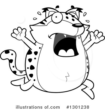 Royalty-Free (RF) Bobcat Clipart Illustration by Cory Thoman - Stock Sample #1301238