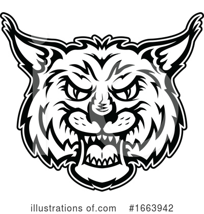 Bobcat Clipart #1663942 by Vector Tradition SM