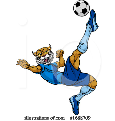 Sports Clipart #1688709 by AtStockIllustration