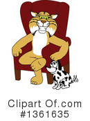 Bobcat School Mascot Clipart #1361635 by Toons4Biz