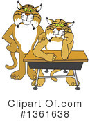 Bobcat School Mascot Clipart #1361638 by Toons4Biz