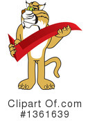 Bobcat School Mascot Clipart #1361639 by Mascot Junction