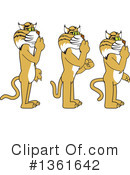 Bobcat School Mascot Clipart #1361642 by Mascot Junction