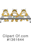 Bobcat School Mascot Clipart #1361644 by Toons4Biz