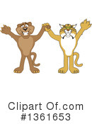 Bobcat School Mascot Clipart #1361653 by Toons4Biz