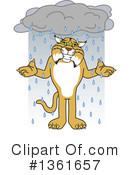 Bobcat School Mascot Clipart #1361657 by Toons4Biz