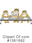 Bobcat School Mascot Clipart #1361662 by Mascot Junction