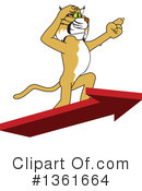 Bobcat School Mascot Clipart #1361664 by Toons4Biz