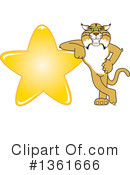 Bobcat School Mascot Clipart #1361666 by Toons4Biz