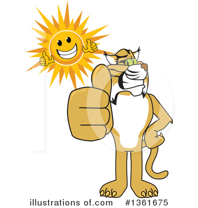 Bobcat Character Clipart #1361675 by Toons4Biz